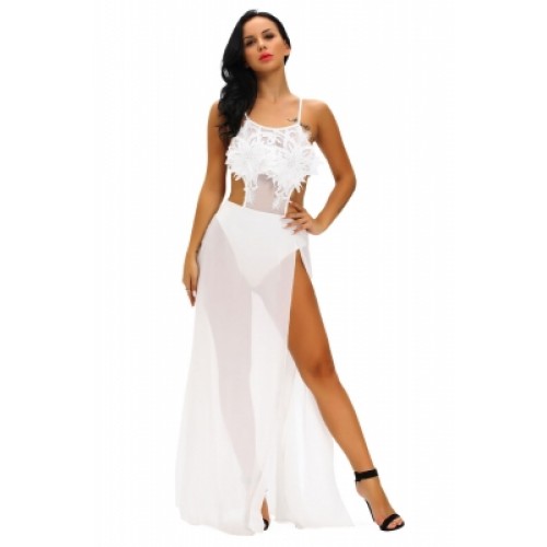 white bodysuit dress