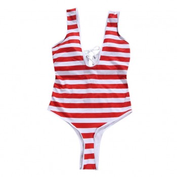  American Flag Loose 4th-of-july One Piece Beach Swimwear Monokini Bikini 
