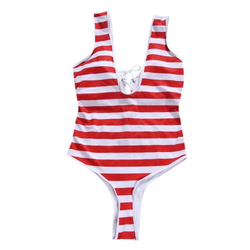 American Flag Loose 4th-of-july One Piece Beach Swimwear Monokini ...