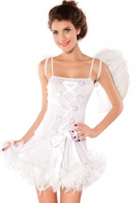 Adult Sexy Angel Costume white