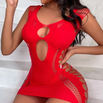Mozision's Hot Selling Exotic Dress Lingerie for Women Black White Red
