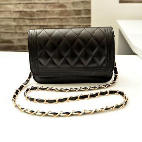 Gorgeous Women s Crossbody Bag With Checked and Chains Design (Gorgeous ...