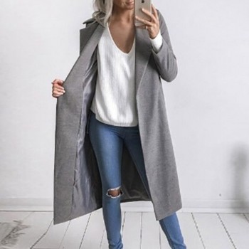 Winter Coats and Jackets Women 2019 Plus Size Long Wool Coat Warm ...