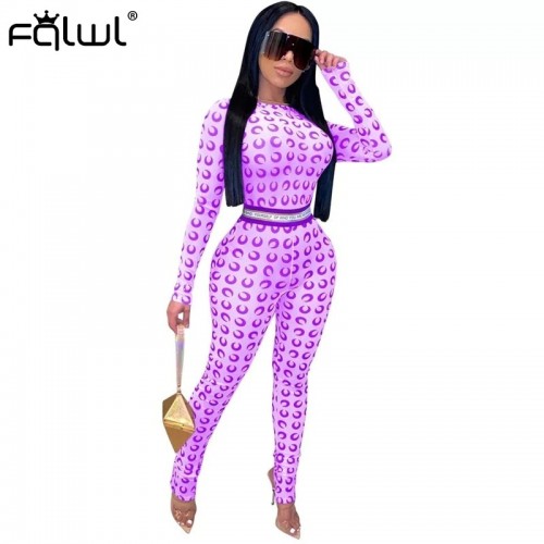 FQLWL Moon Print Summer Sexy Rompers Womens Jumpsuit Female Long