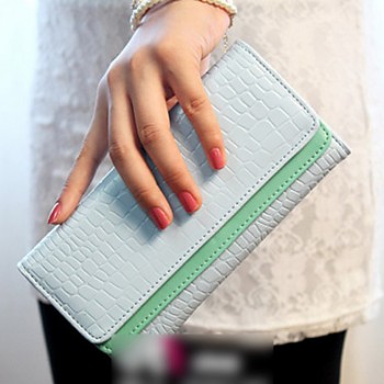 Lady's Contrast Color Wallet